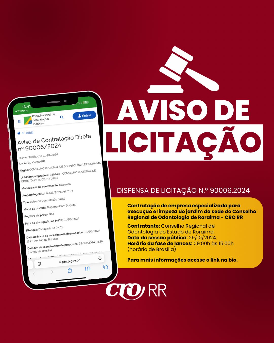 aviso licitacao2110